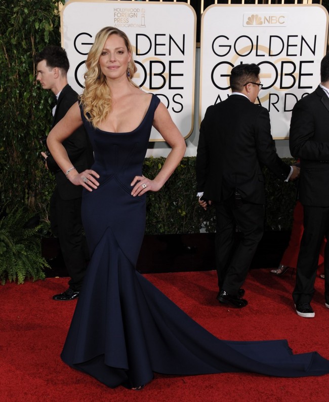 72th Golden Globe Awards  20150111　「第72回ゴールデン・グローブ賞」、キャサリン・ハイグル、Katherine Heigl,