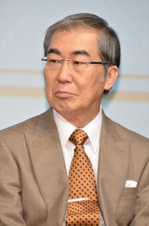 『上流階級～富久丸百貨店外商部～』完成試写会に出席した桂文枝