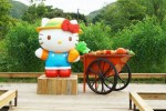 「Hello Kitty Go Green Organic Farm」園内設置された撮影ポイント