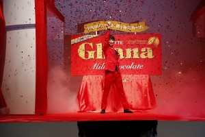 羽生結弦選手、「ロッテ ガーナ チョコびらきセレモニー2014」イベントに登場