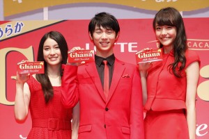 羽生結弦選手、「ロッテ ガーナ チョコびらきセレモニー2014」イベントに登場