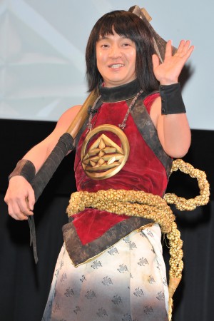 「au発表会 2015 Spring」に出席した、濱田岳