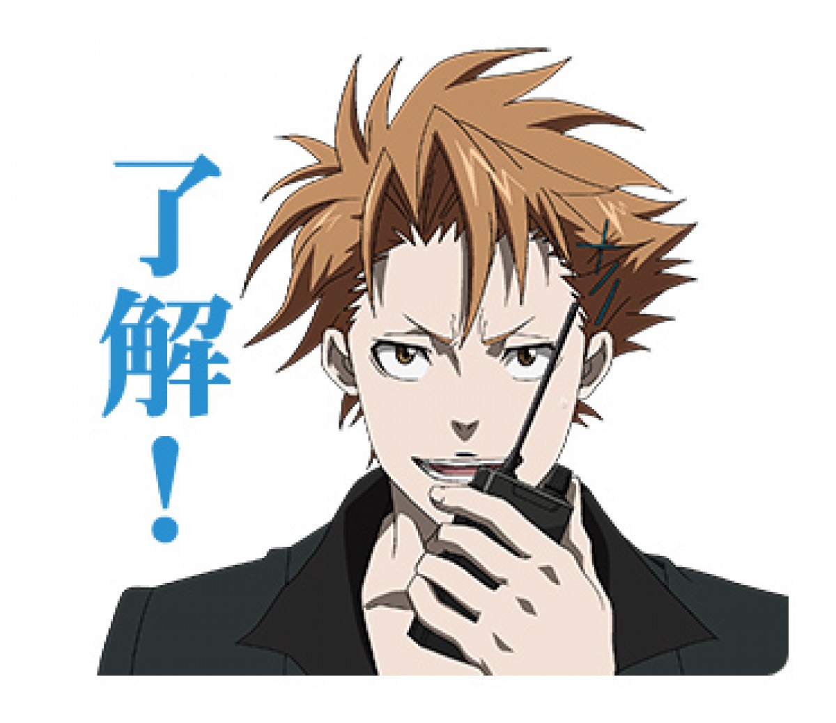 人気アニメ『サイコパス』LINEスタンプ発売！ 狡噛慎也ほか縢秀星、槙島など勢揃い