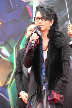 「ユニバーサル・クールジャパン」オープニングセレモニーに登場したhyde