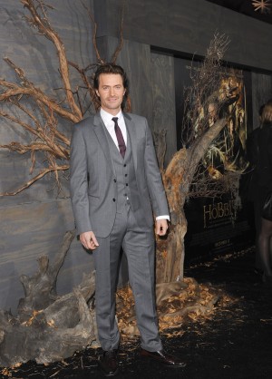 リチャード・アーミティッジ、『ホビット　竜に奪われた王国』LAプレミア
