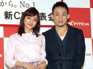 石原さとみ＆ファンキー加藤、「マイナビ転職」新CM発表会にて