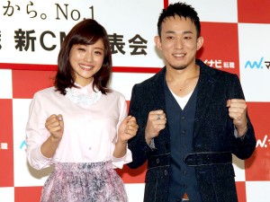 石原さとみ＆ファンキー加藤、「マイナビ転職」新CM発表会にて