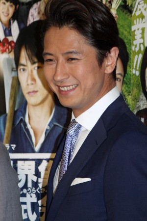 谷原章介、『限界集落株式会社』試写会会見にて