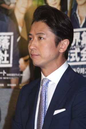 谷原章介、『限界集落株式会社』試写会会見にて
