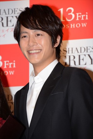 『フィフティ・シェイズ・オブ・グレイ』公開記念イベントに登場した溝端淳平