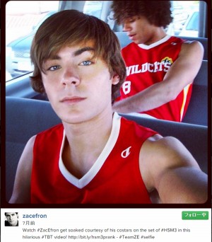 ザック・エフロン、『ハイスクール・ミュージカル』のころ