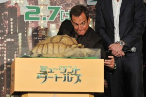 『ミュータント・タートルズ』ジャパンプレミアに出席したウィル・アーネット