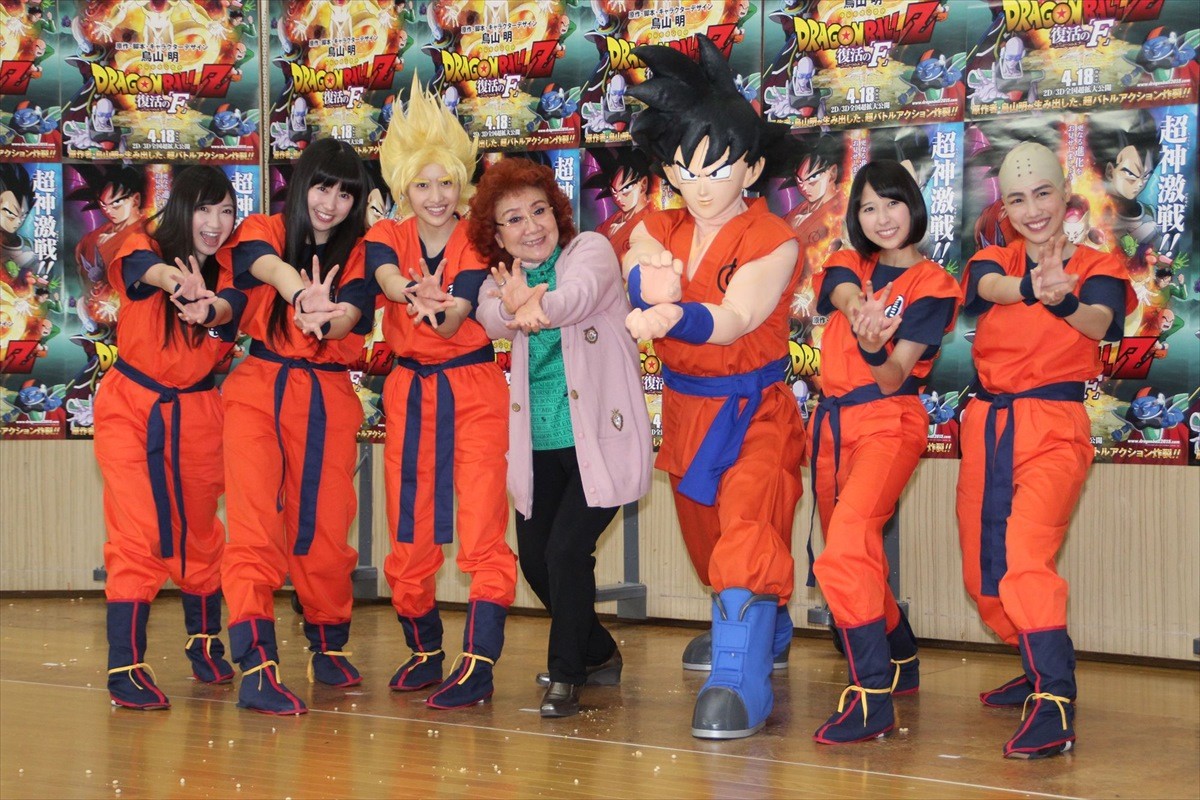 ももクロ、映画『ドラゴンボールZ』ゲスト声優に　“亀仙流道着”でイベント登場