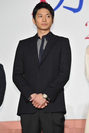 『娚の一生』先行上映イベントに登壇した向井理