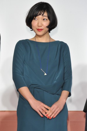 『娚の一生』先行上映イベントに登壇した安藤サクラ