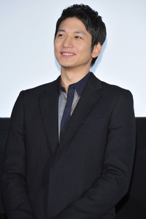 『娚の一生』先行上映イベントに登壇した向井理