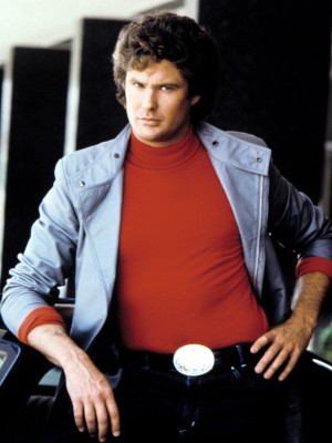 『ナイトライダー』マイケル・ナイト役で人気となった、デヴィッド・ハッセルホフ