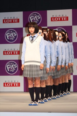 広瀬すず、「Fit’s」新CM発表会にて