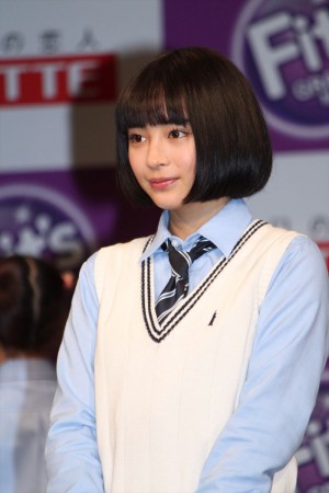 広瀬すず、「Fit‘s」新CM発表会にて
