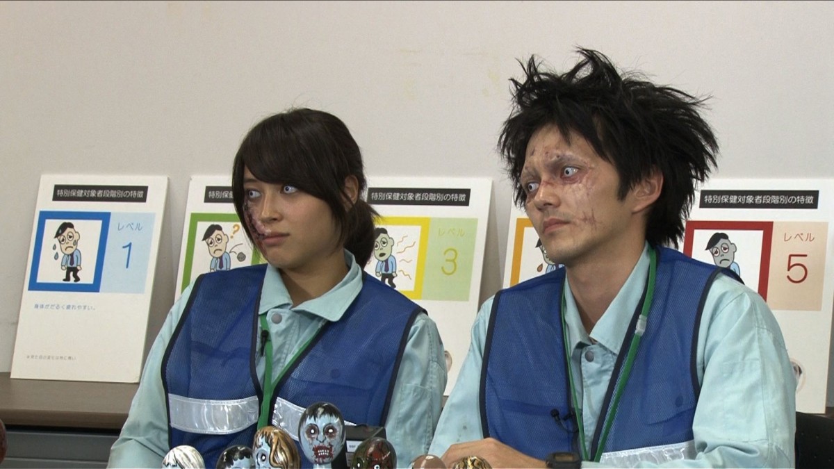 ゾンビメイクの林遣都&広瀬アリス、まさに衝撃の2ショット!