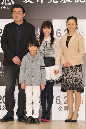 『呪怨 ‐ザ・ファイナル‐』製作発表記者会見にて