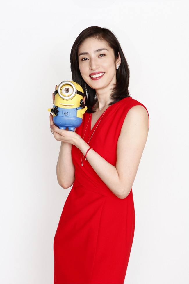 天海祐希 ミニオンズ 最強女ボスの声優に グルー役の鶴瓶さんより強くて 悪い 15年2月18日 写真 映画 ニュース クランクイン