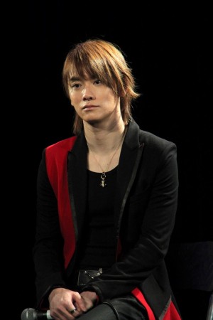 良知真次、ミュージカル「シャーロック ホームズ2～ブラッディ・ゲーム～」製作発表会見にて