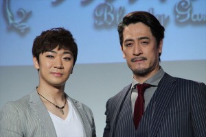 ミュージカル「シャーロック ホームズ2～ブラッディ・ゲーム～」製作発表会見の様子