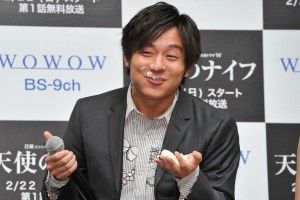 小出恵介、『連続ドラマW 天使のナイフ』制作発表記者会見にて