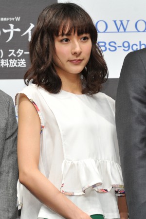 藤本泉、『連続ドラマW 天使のナイフ』制作発表記者会見にて