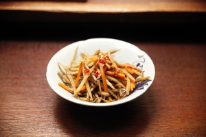 『深夜食堂3』　きんぴらごぼう