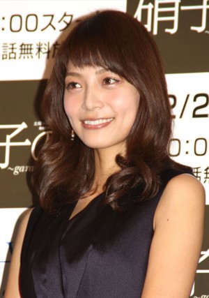 相武紗季、連続ドラマW『硝子の葦』完成披露試写イベントにて