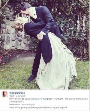 マギー・グレイス、自身のインスタグラムで婚約発表！