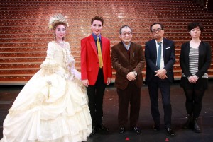 宝塚『ルパン三世』　咲妃みゆ、早霧せいな、モンキー・パンチ、大野雄二、小柳奈穂子（脚本・演出）