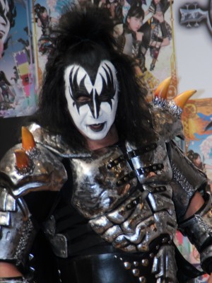 KISS来日会見（ジーン・シモンズ）