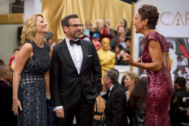第87回アカデミー賞、The 87th Annual Academy Awards 20150222、Nancy Carell and actor Steve Carell
