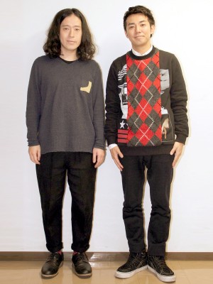 Dlife『ラジオな2人』でMCを務める、ピースの綾部祐二と又吉直樹