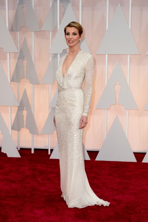 フェイス・ヒル、第87回アカデミー賞レッドカーペットにて