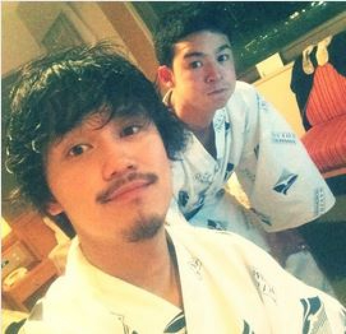 宮城大樹&菅谷哲也、浴衣姿でツーショット