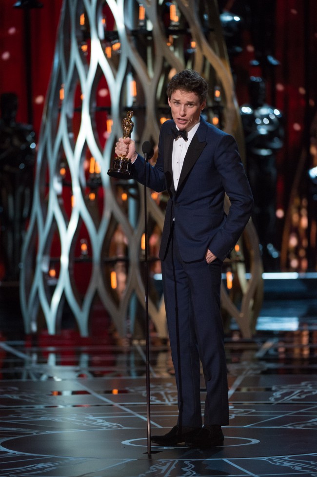 第87回アカデミー賞、The 87th Annual Academy Awards 20150222、Eddie Redmayne