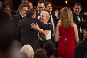 パトリシア・アークエット、第87回アカデミー賞にて助演女優賞で名前を呼ばれた時の様子