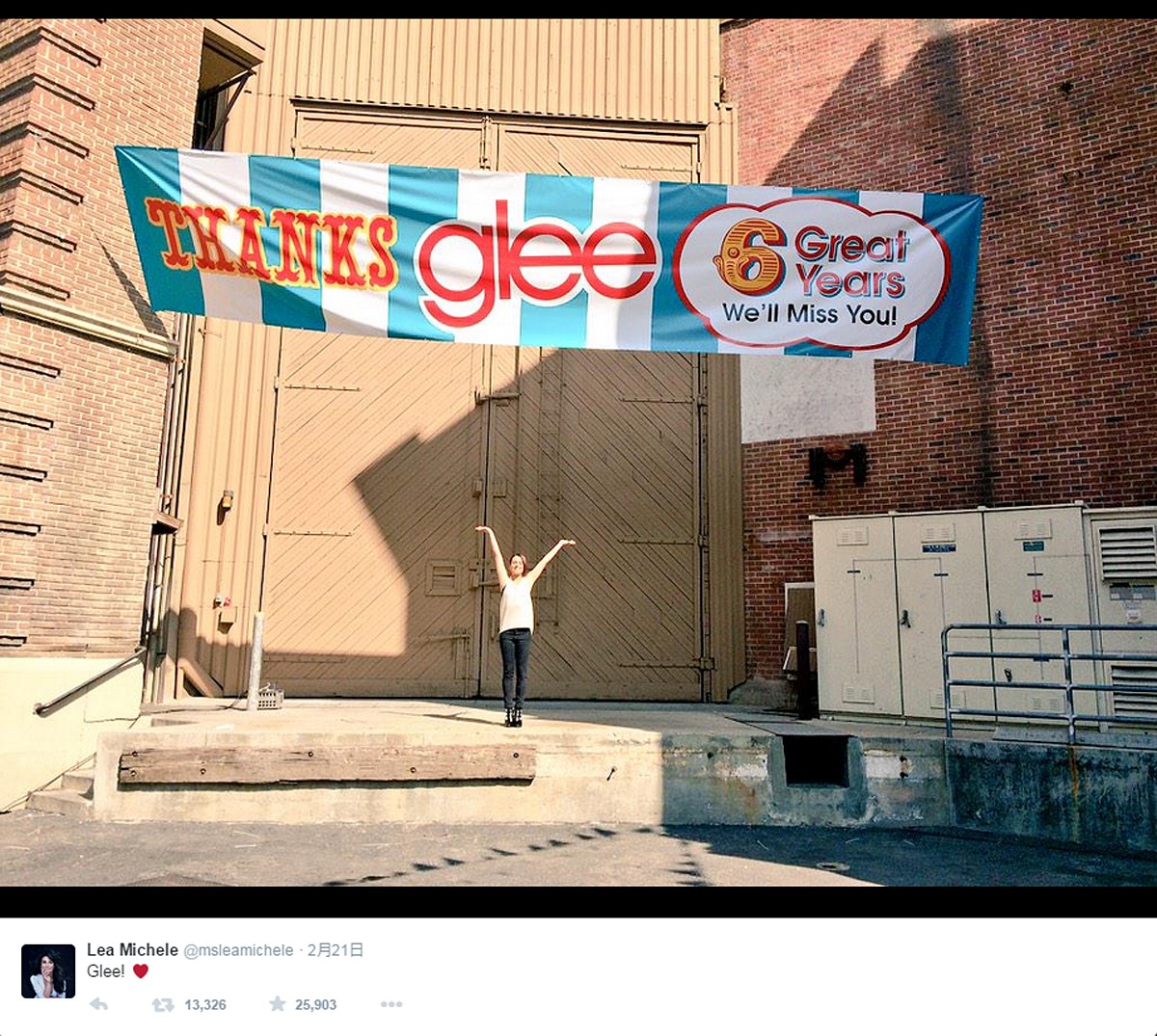 『glee』撮影完了！リー・ミシェルらキャスト陣がコメントを発表