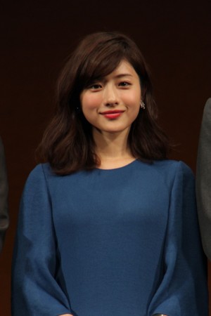 『風に立つライオン』完成披露試写会に出席した石原さとみ