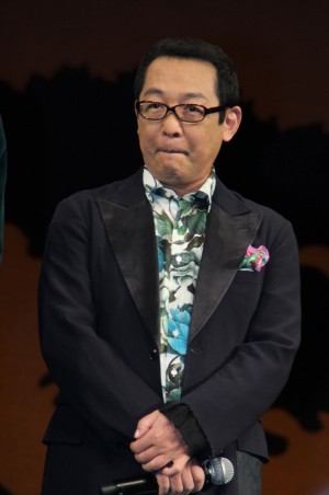 風に立つライオン』完成披露試写会に出席したさだまさし