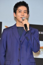 松坂桃李、『ドラゴンクエストヒーローズ』完成披露発表会にて