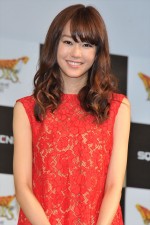 桐谷美玲、『ドラゴンクエストヒーローズ』完成披露発表会にて