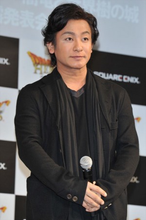 片岡愛之助、『ドラゴンクエストヒーローズ』完成披露発表会にて