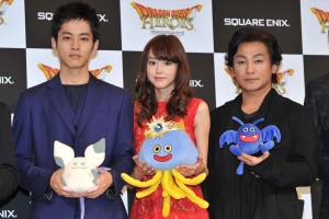 『ドラゴンクエストヒーローズ』完成披露発表会の様子