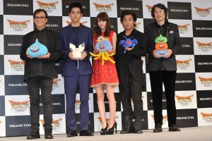 『ドラゴンクエストヒーローズ』完成披露発表会の様子