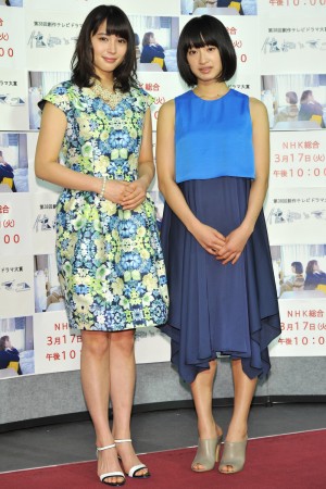 広瀬アリス、門脇麦、『佐知とマユ』取材会にて